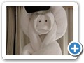 The monkeying-around towel animal just LOVES CPC