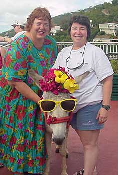 Linda Johnson and Jan Fisher