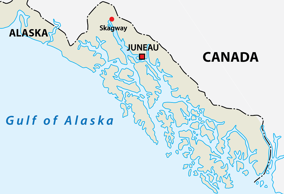 small Alaska Map