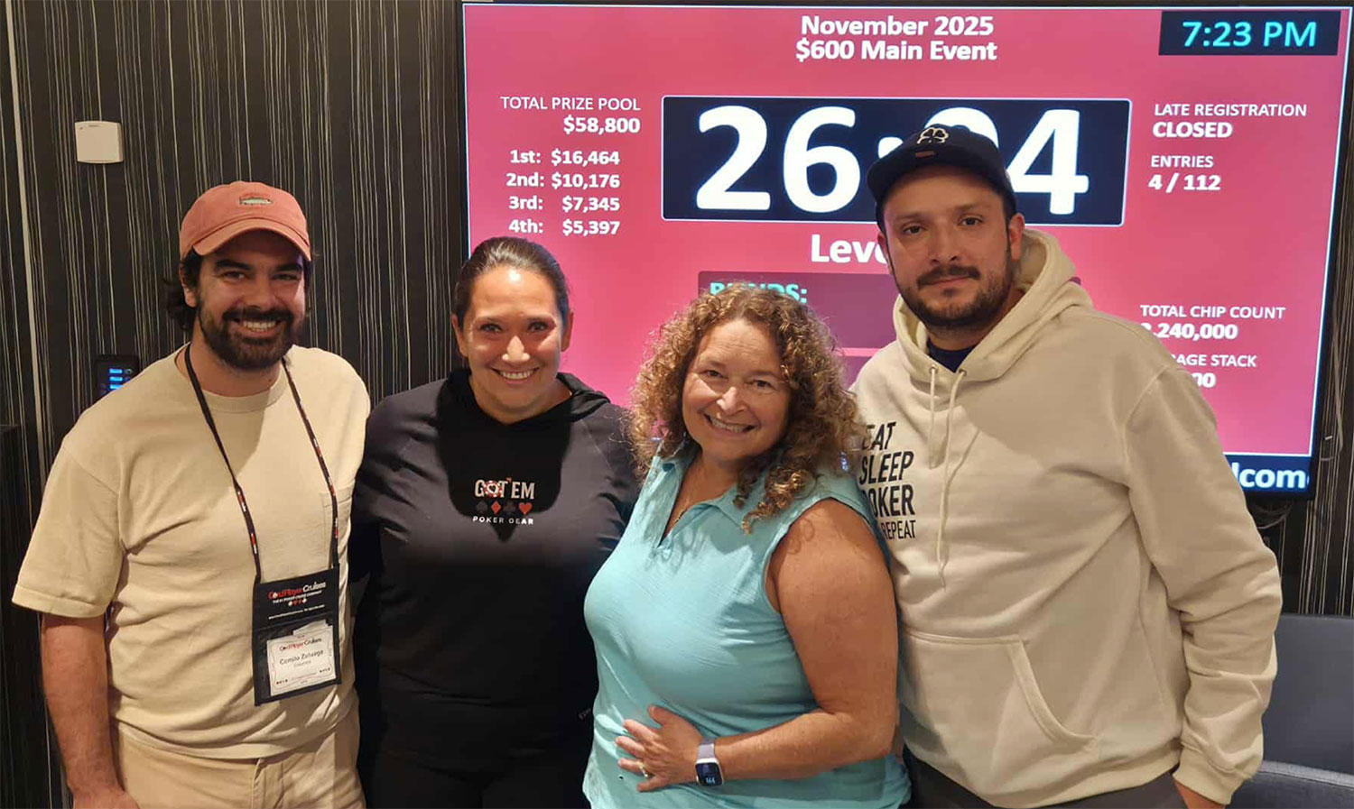 2025 November Main Event winner