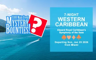 Mystery Bounty Tournaments, 7-Night Western Caribbean Round trip: Miami, Florida | Sun, Jan 25 2026 - Sun, Feb 01 2026 