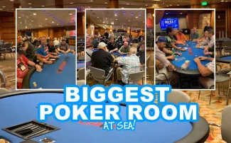 Biggest Poker Room at Sea!